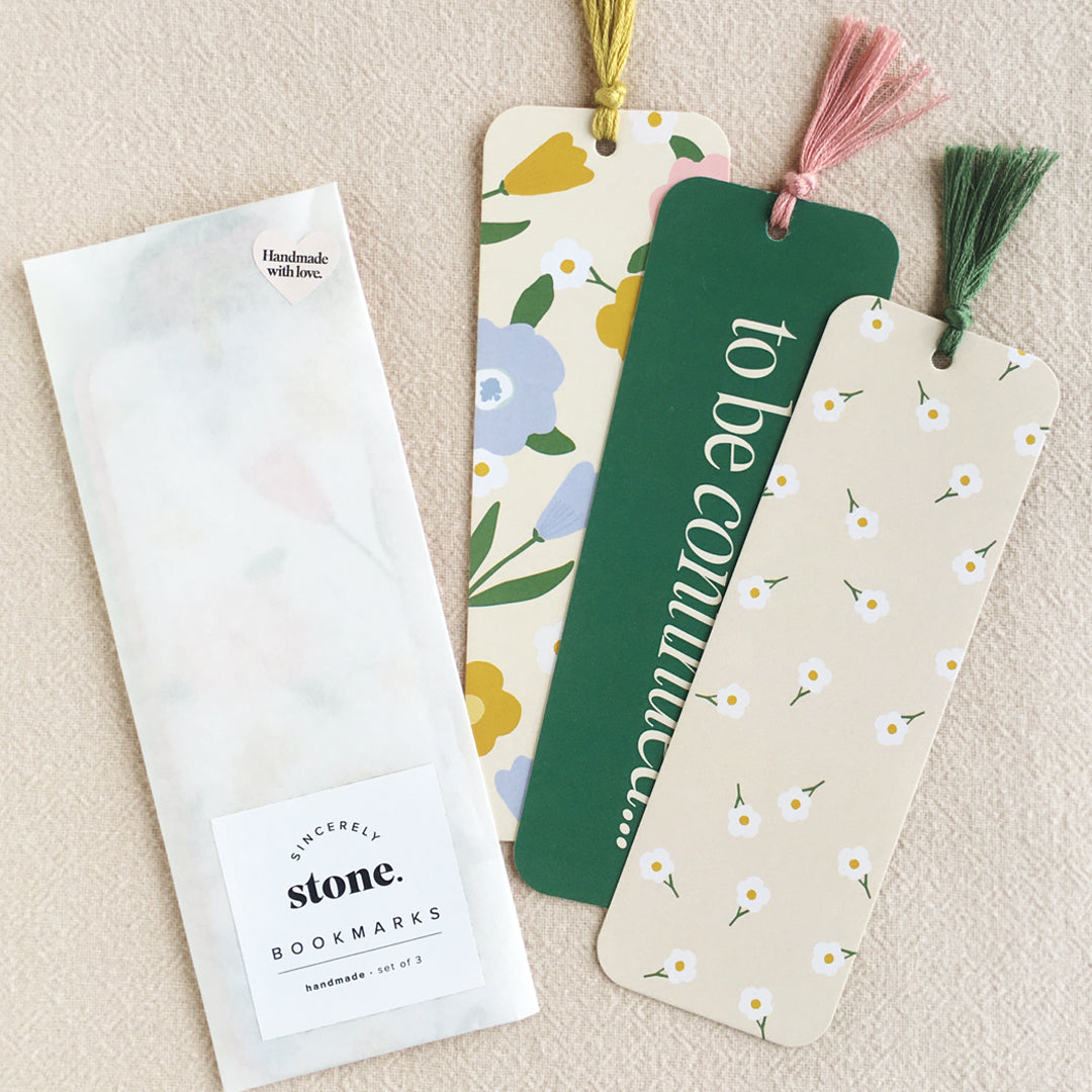 Set of 3 Bookmarks