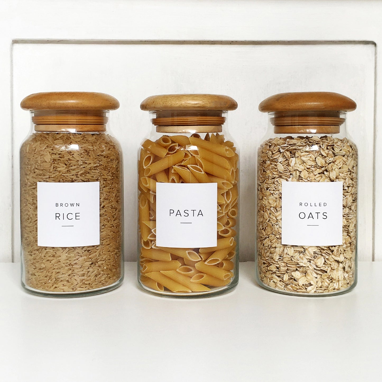 Minimalist Pantry Labels with custom available