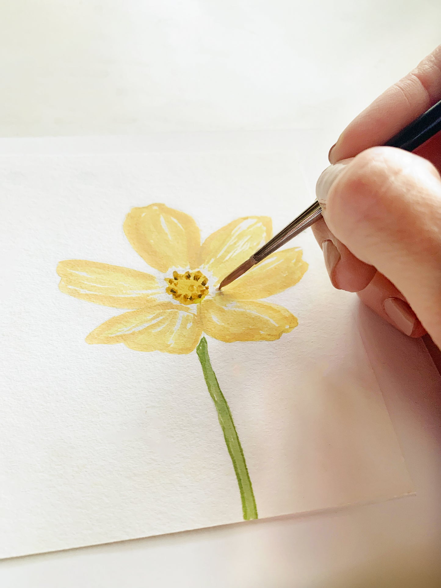 A3 Desk / Fridge Calendar – Floral (Optional Magnets)