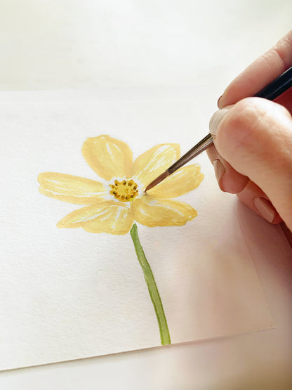 A3 Desk / Fridge Calendar – Floral (Optional Magnets)